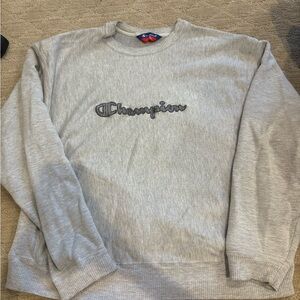 Vintage Champion Gray Crewneck
